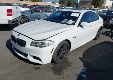2013 BMW 535I из США, поврежденный, VIN WBAFR7C59DC819333
